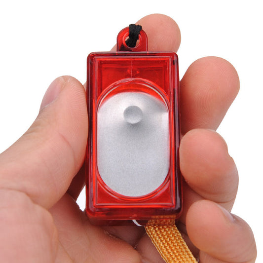 HKM-7892029 Square Clicker Training Device for Dogs - Lightweight Plastic, 6x2.8x1.8cm