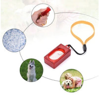 HKM-7892029 Square Clicker Training Device for Dogs - Lightweight Plastic, 6x2.8x1.8cm