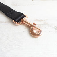 HKM-7892157 Portable Polyester Leash with Alloy Buckle - Adjustable Sizes XS to XL, Black Color