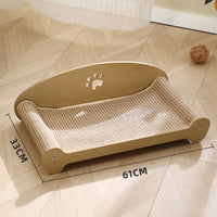 HKM-7892541 Large Sisal Cat Scratch Board – Japanese Style Elevated Design