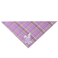 HKM-7892925 Easter Bunny Cotton Triangle Towel for Pets - Adjustable Neck Size 20-42cm