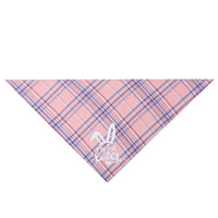 HKM-7892925 Easter Bunny Cotton Triangle Towel for Pets - Adjustable Neck Size 20-42cm
