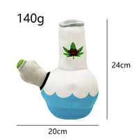 HKM-7893181 Dog Sounding Kettle Bite-Resistant Plush Pet Toy - 24cm Fun Design