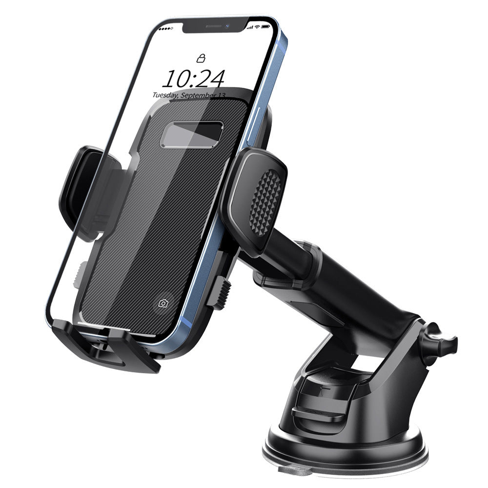 HKM-789395 Universal Car Mobile Phone Holder - Suction Cup Dashboard Mount for Navigation