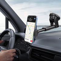 HKM-789395 Universal Car Mobile Phone Holder - Suction Cup Dashboard Mount for Navigation