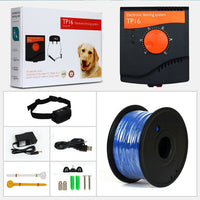 HKM-7895613 Invisible Pet Electronic Fence with Adjustable Sound and Shock Alerts, Waterproof Design