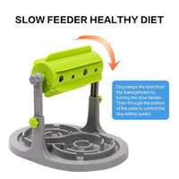 HKM-7896125 Interactive Slow Feeder Dog Toy ¨C IQ Training and Foraging Feeder to Prevent Obesity 32x25x27cm