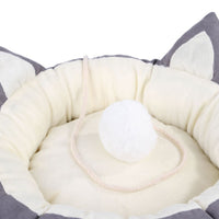HKM-7896381 Cozy Deerskin Velvet Pet Nest for Small to Medium Cats and Dogs