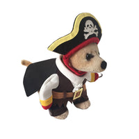 HKM-7896509 Pirate Costume for Dogs - Fun Dress Up Apparel with Size Options XS-XL