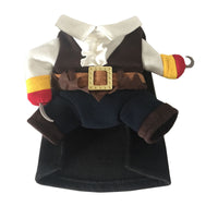 HKM-7896509 Pirate Costume for Dogs - Fun Dress Up Apparel with Size Options XS-XL