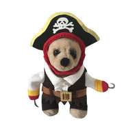 HKM-7896509 Pirate Costume for Dogs - Fun Dress Up Apparel with Size Options XS-XL