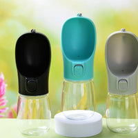 HKM-7898173 Portable Pet Water Cup - BPA-Free Plastic Drinking Bottle for Dogs, 300ml, 350ml, 550ml Options