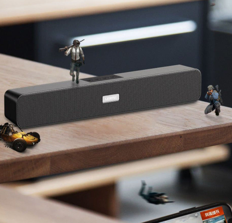HKM-789843 Stylish Long-Range Bluetooth Multimedia Desktop Radio Speaker