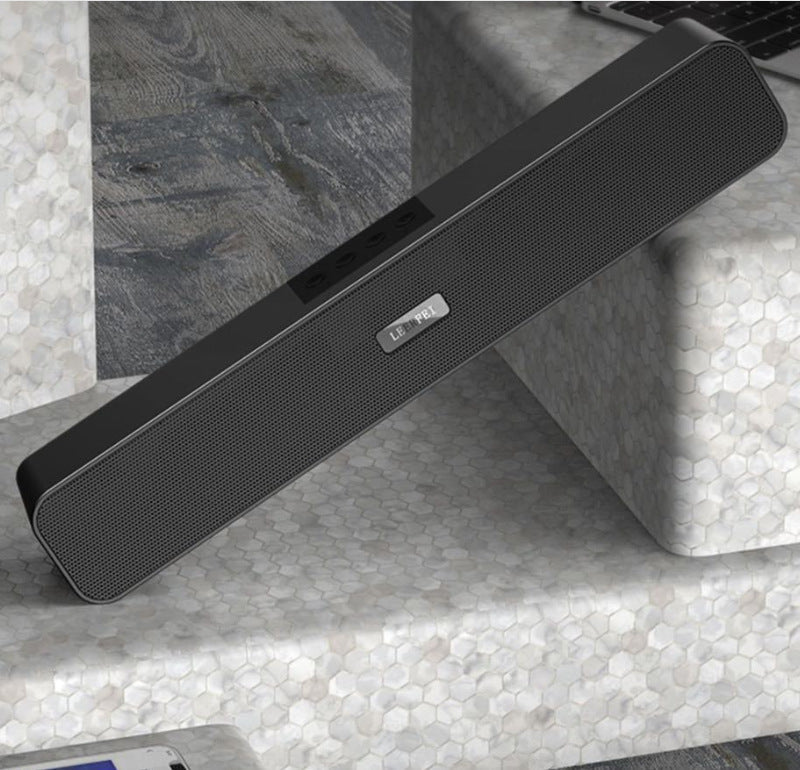 HKM-789843 Stylish Long-Range Bluetooth Multimedia Desktop Radio Speaker