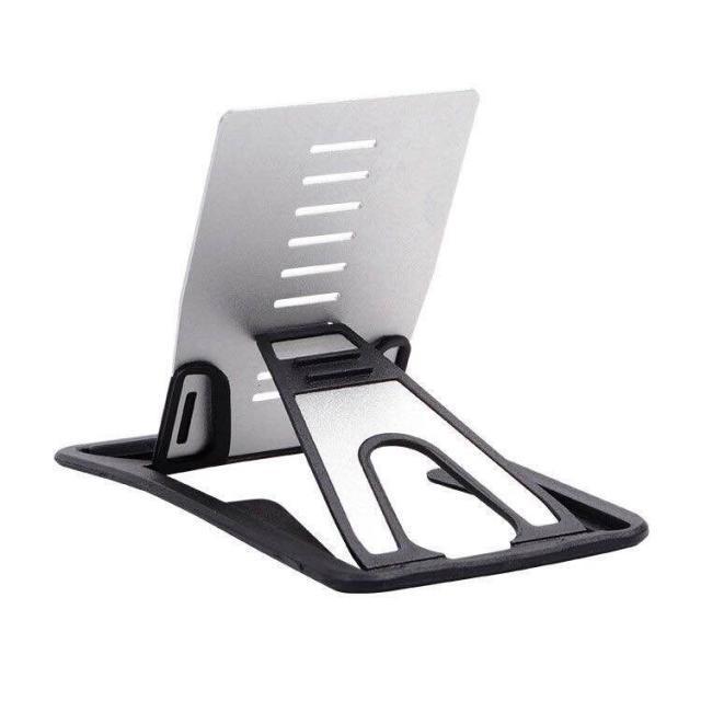 HKM-789907 Adjustable Lazy Phone Holder for Desktop - Black, 8.5CM x 5CM
