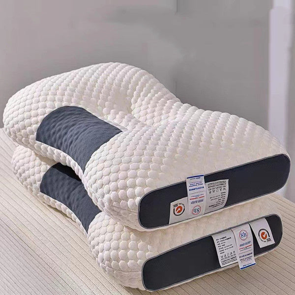 HKM-790163 3D Knitted Cotton Pillow for Enhanced Sleep Comfort