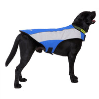 HKM-7902269 Reflective Winter Clothes for Large Dogs - Polyester Material, Multiple Sizes Available