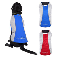 HKM-7902269 Reflective Winter Clothes for Large Dogs - Polyester Material, Multiple Sizes Available