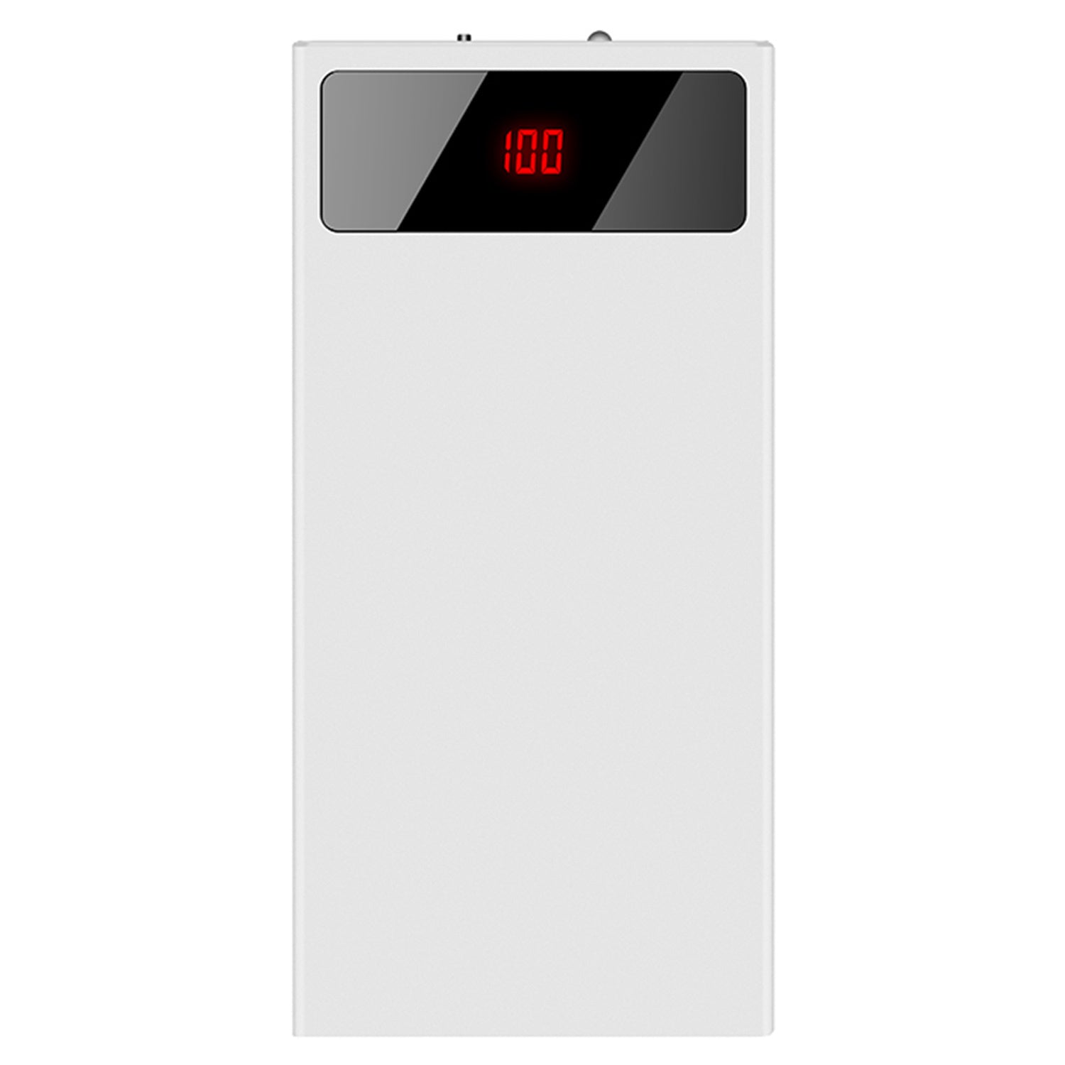 HKM-790227 20000mAh Ultra-Thin Power Bank with Dual USB Ports, Smart Display, and Flashlight
