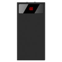 HKM-790227 20000mAh Ultra-Thin Power Bank with Dual USB Ports, Smart Display, and Flashlight