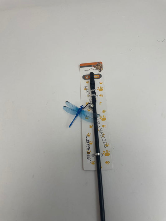 HKM-7902909 Interactive Small Dragonfly Cat Teaser Toy for Playful Cats