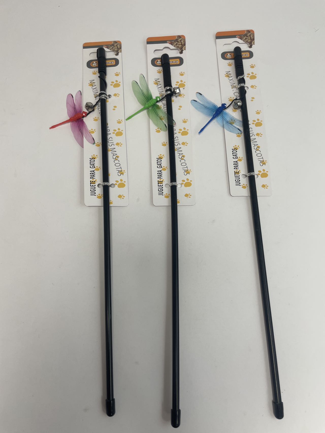 HKM-7902909 Interactive Small Dragonfly Cat Teaser Toy for Playful Cats