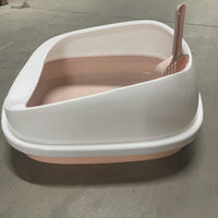 HKM-7903549 Spacious Cat Litter Box for Easy Cleaning and Comfort