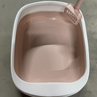 HKM-7903549 Spacious Cat Litter Box for Easy Cleaning and Comfort