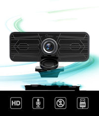 HKM-790355 HD USB Computer Camera with Manual Focus and 1280x720 Resolution