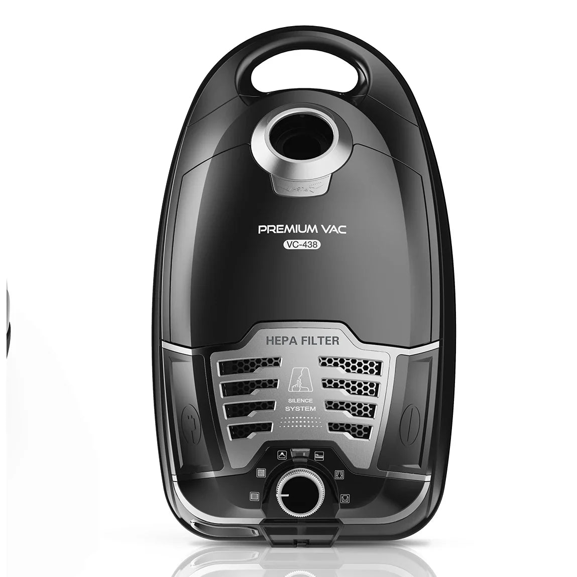 HKM-790419 2400W Silent Design Big Canister Vacuum Cleaner for Powerful Cleaning