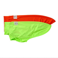 HKM-7904445 Breathable Anti Mosquito Vest for Pets - Fluorescent Green & Orange