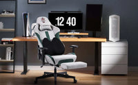 HKM-790547 Luxury Leather Gaming Chair with Footrest for Office and Lounge Use