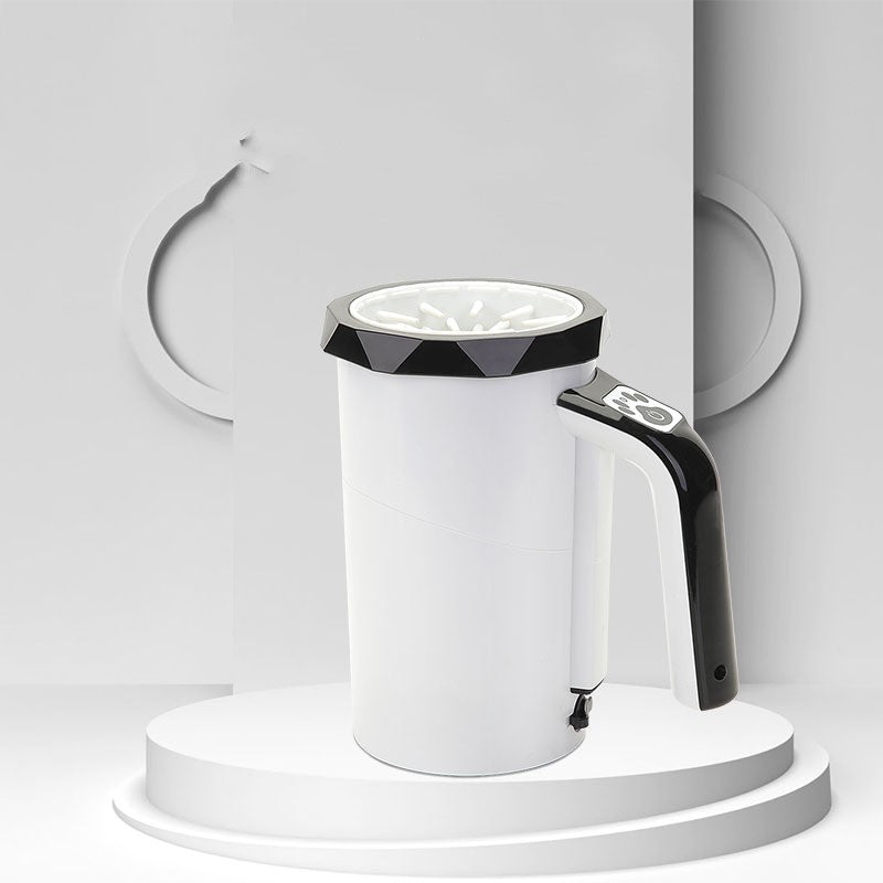 HKM-7905725 Automatic Pet Foot Washing Machine for Dogs - Electric Cleaning Cup in Black & White or Blue Options