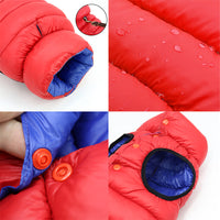 HKM-7906237 Cotton Dog Clothes in Red and Blue for Sizes L to 7XL