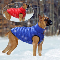 HKM-7906237 Cotton Dog Clothes in Red and Blue for Sizes L to 7XL