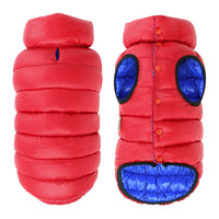 HKM-7906237 Cotton Dog Clothes in Red and Blue for Sizes L to 7XL