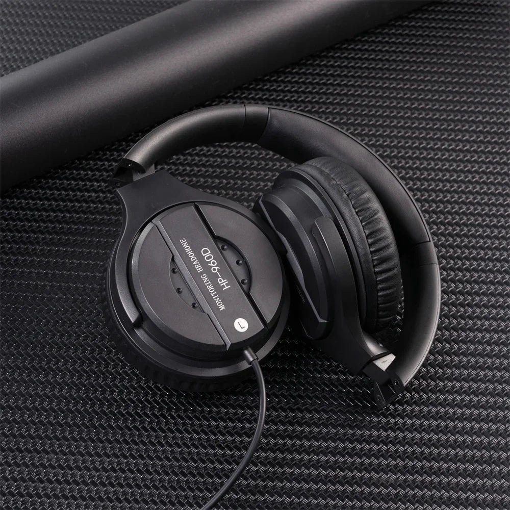 HKM-790675 Over-Ear Noise Cancelling Headphones for Gaming, Studio, and DJ Monitoring