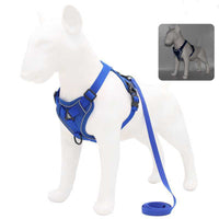 HKM-7907133 Reflective Vest-Style Anti-Strike-Off Harness for Small to Medium Dogs - Comfortable Sandwich Mesh Design