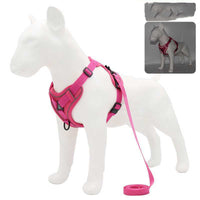 HKM-7907133 Reflective Vest-Style Anti-Strike-Off Harness for Small to Medium Dogs - Comfortable Sandwich Mesh Design