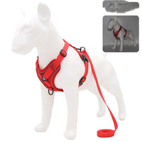 HKM-7907133 Reflective Vest-Style Anti-Strike-Off Harness for Small to Medium Dogs - Comfortable Sandwich Mesh Design