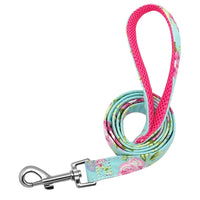 HKM-7909693 Customizable Nylon Dog Collar with Anti-Lost Tag and Traction Rope for Small to Large Dogs