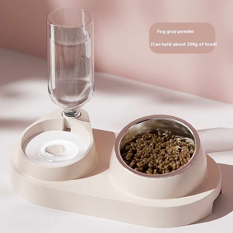 HKM-7909821 Automatic Cat Bowl with Oblique Mouth in Various Colors and Materials