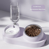 HKM-7909821 Automatic Cat Bowl with Oblique Mouth in Various Colors and Materials