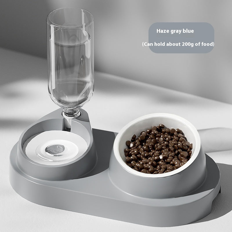 HKM-7909821 Automatic Cat Bowl with Oblique Mouth in Various Colors and Materials