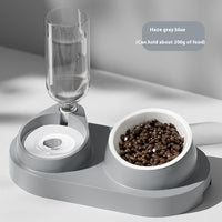 HKM-7909821 Automatic Cat Bowl with Oblique Mouth in Various Colors and Materials