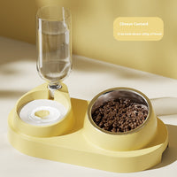HKM-7909821 Automatic Cat Bowl with Oblique Mouth in Various Colors and Materials