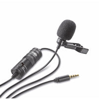 HKM-791187 Omnidirectional Lavalier Microphone for Cameras with 3.5mm Connection