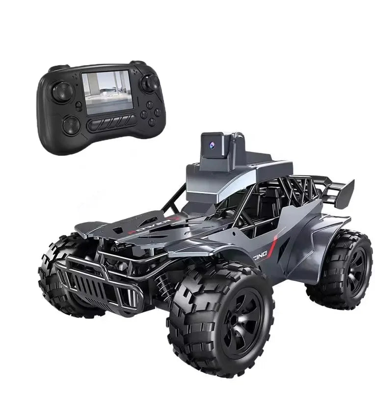 HKM-791251 Alloy Remote-Controlled Off-Road Car with Real-Time Video Transmission, Integrated Camera, and USB Charging