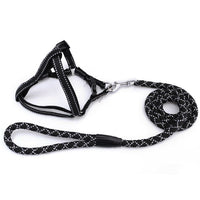 HKM-7912893 Colorful Nylon Striped Braided Rope - 120cm Length, Adjustable Bust Sizes 29-64cm