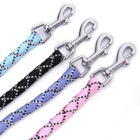 HKM-7912893 Colorful Nylon Striped Braided Rope - 120cm Length, Adjustable Bust Sizes 29-64cm